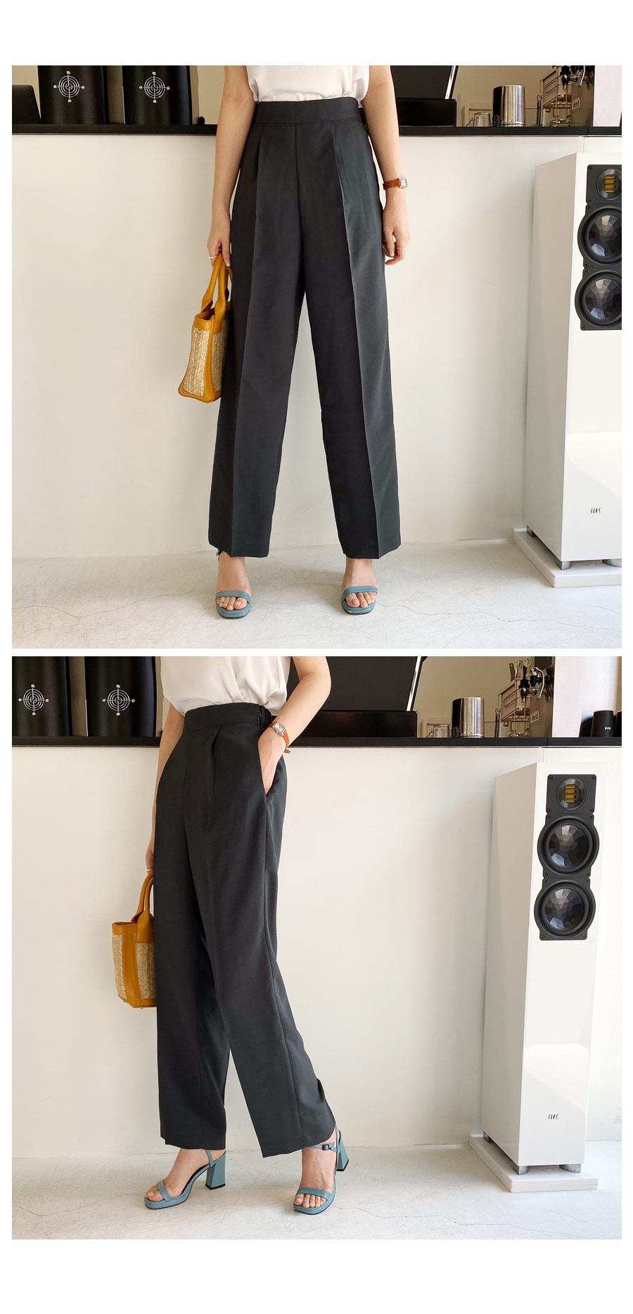 バックゴムタックパンツ・全3色 | DHOLIC PLUS | 詳細画像7