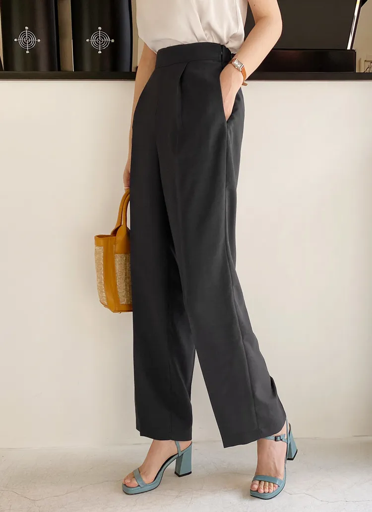 バックゴムタックパンツ・全3色 | DHOLIC PLUS | 詳細画像1