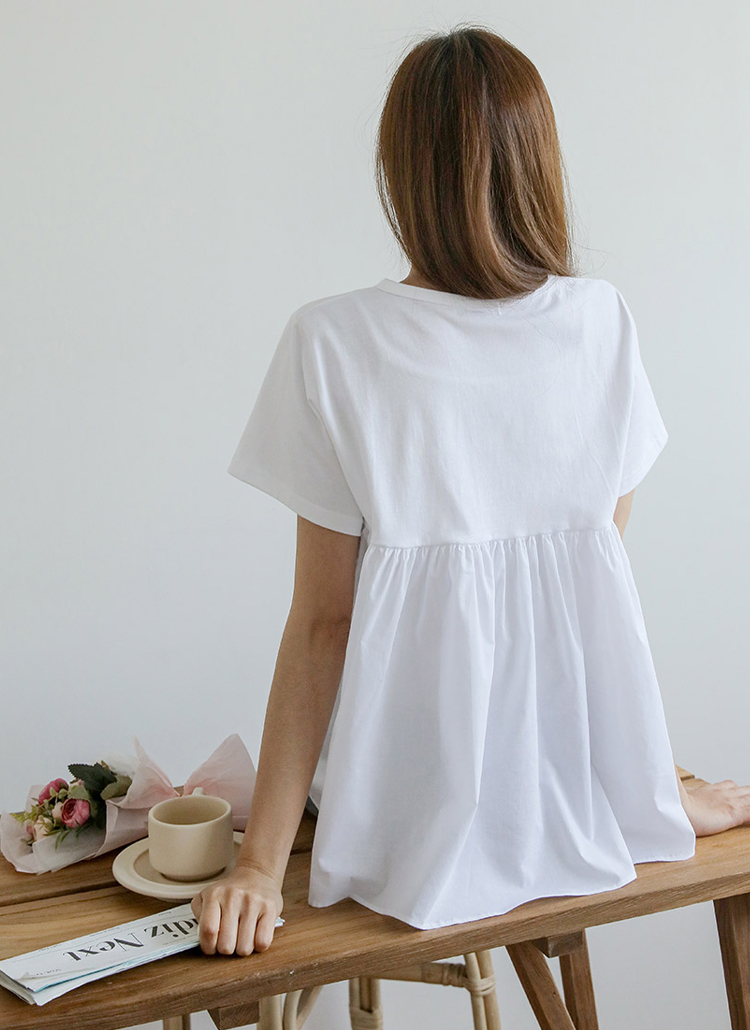 バックフレアTシャツ | レディースファッション通販 - DHOLIC