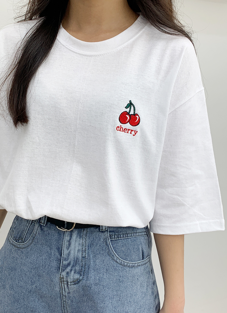 cherry半袖Tシャツ | bullang girls | 詳細画像1