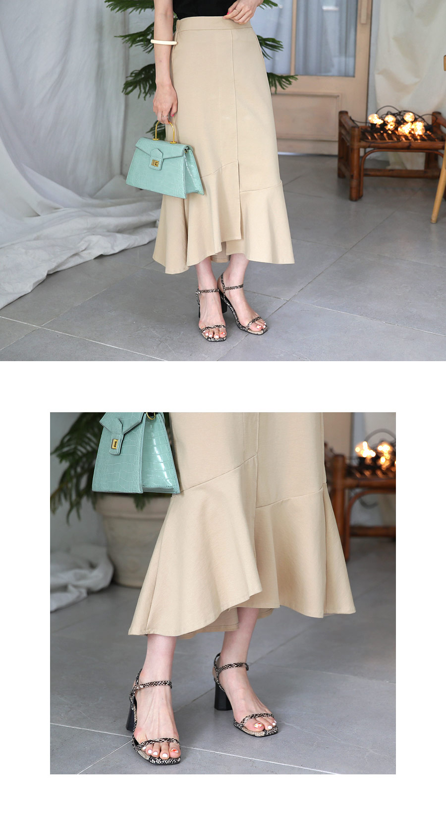 スリットマーメイドスカート・全2色 | DHOLIC PLUS | 詳細画像6