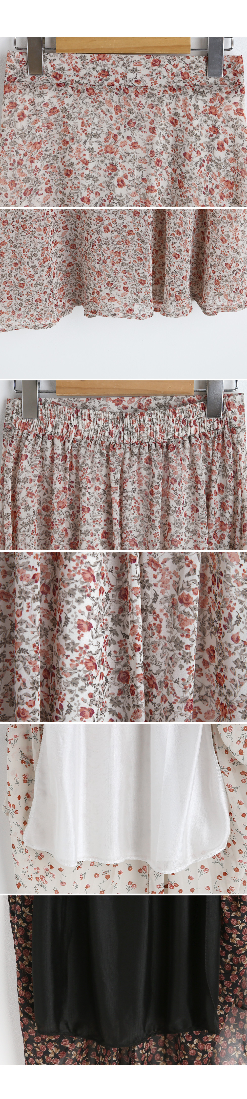 3TYPEフレア花柄スカート・全3色 | DHOLIC | 詳細画像11