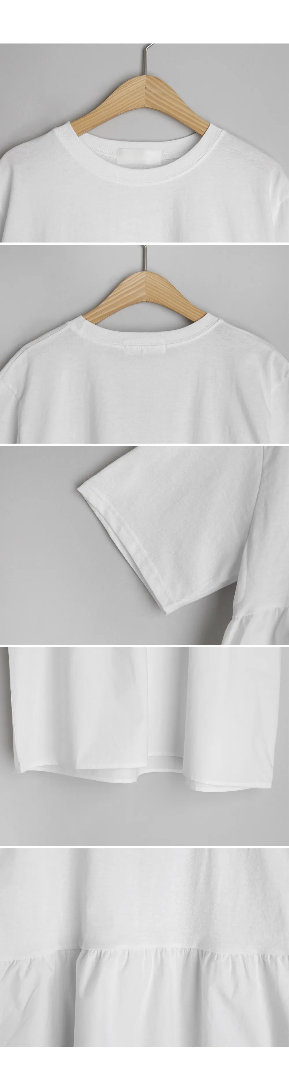 フレアハーフスリーブTシャツ・全2色 | DHOLIC PLUS | 詳細画像11