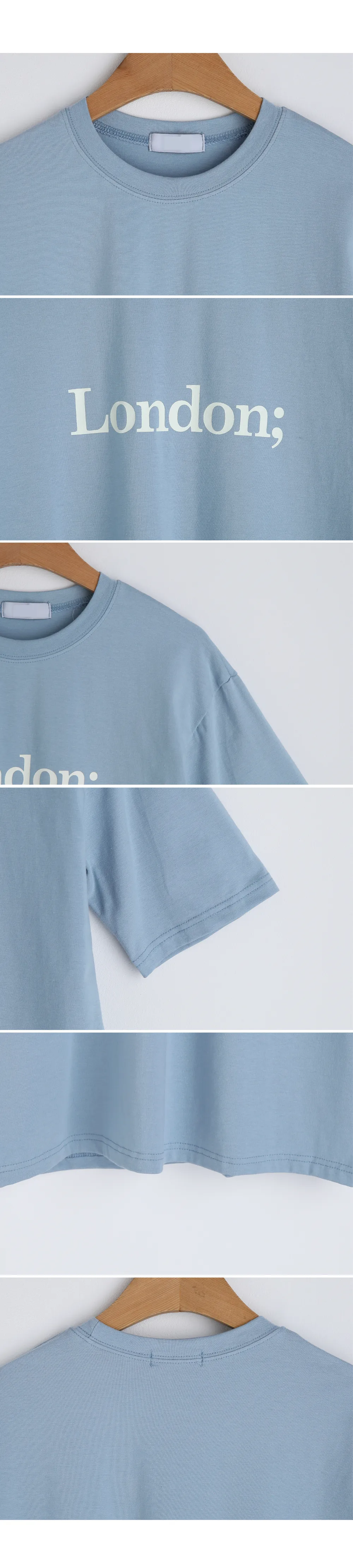 London;ロゴTシャツ・全5色 | DHOLIC | 詳細画像17