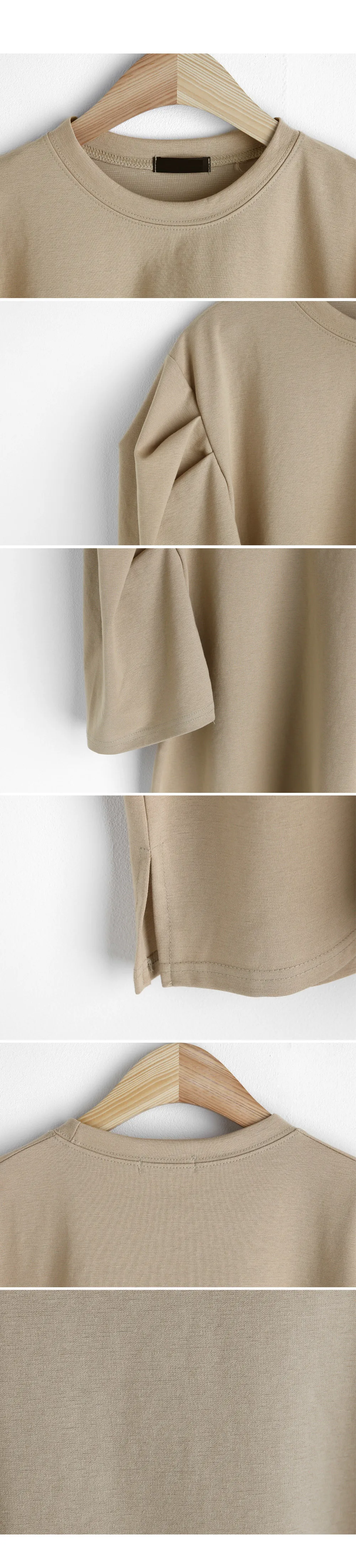 タックパフスリットTシャツ・全5色 | DHOLIC PLUS | 詳細画像16