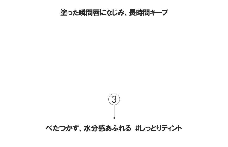 [ロムアンド]グラスティングウォーターティント08ロゼストリーム | 詳細画像15