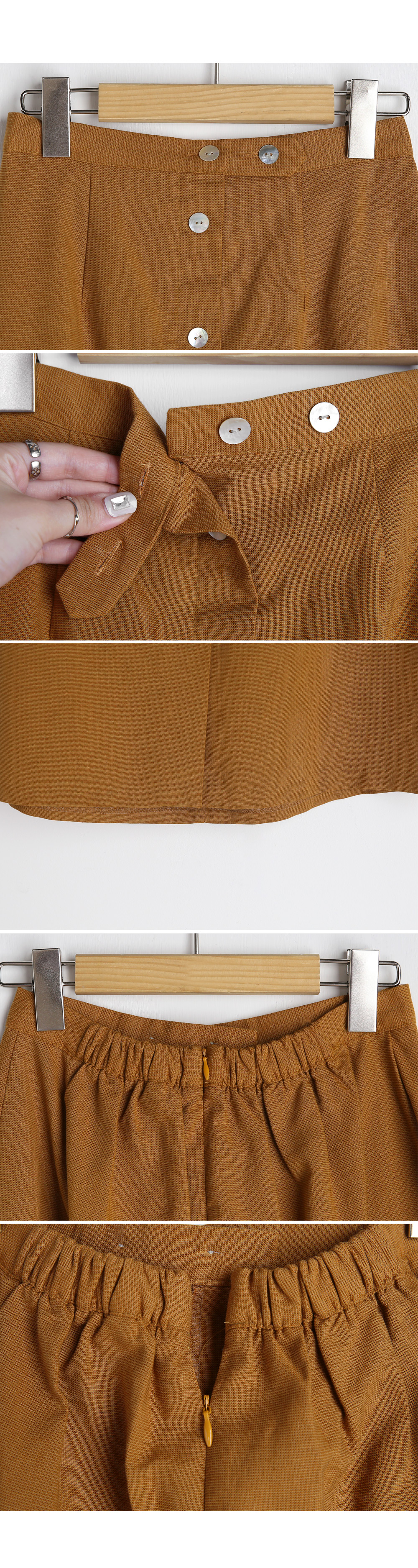 ボタンHラインスカート・全3色 | DHOLIC | 詳細画像10