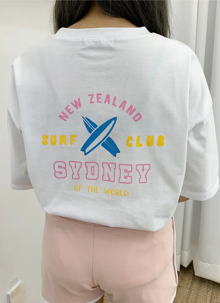 SydneyバックロゴTシャツ | bullang girls | 詳細画像1