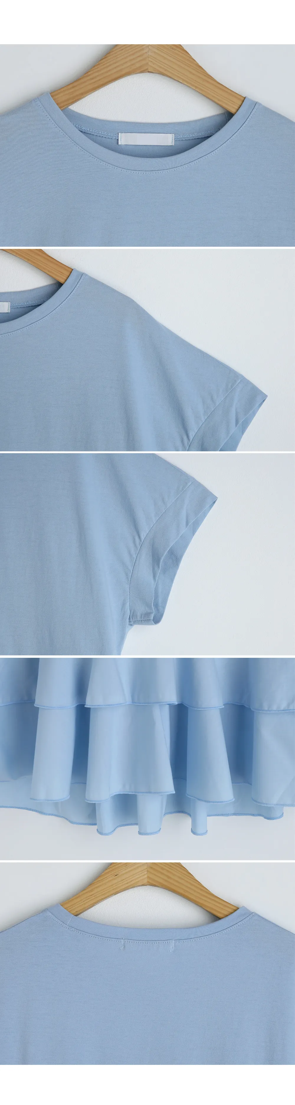 ティアードTシャツ・全3色 | DHOLIC | 詳細画像12