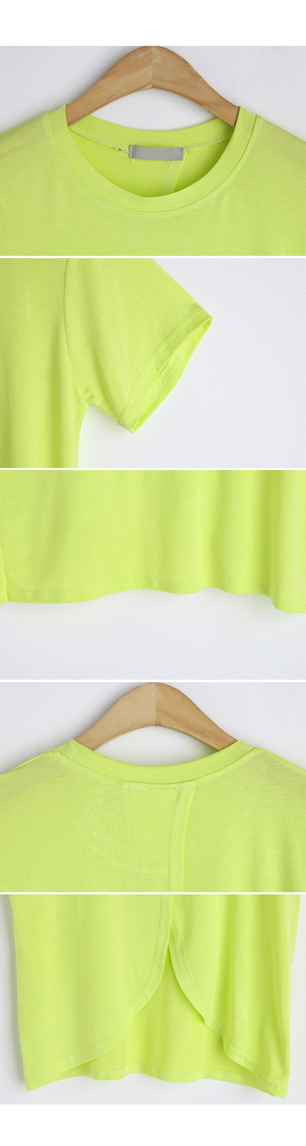 バックスリットスリムTシャツ・全3色 | DHOLIC | 詳細画像9