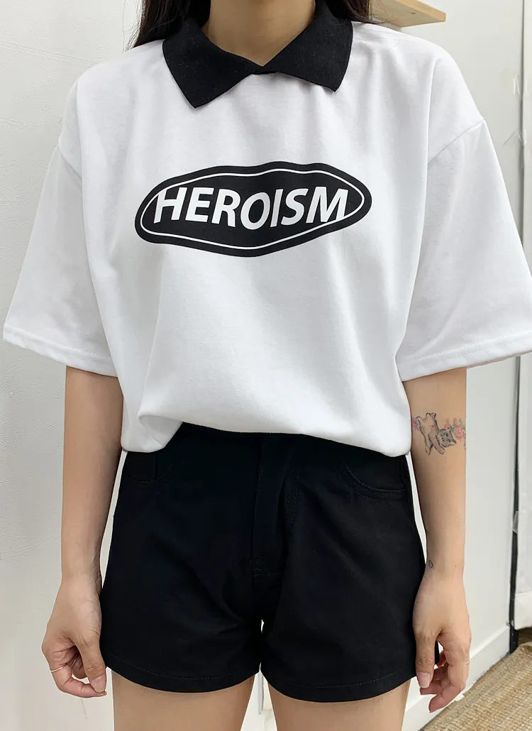 HEROISMロゴカラーTシャツ | bullang girls | 詳細画像1