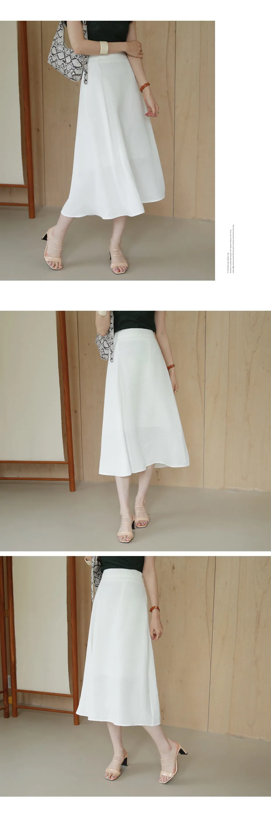コントラストAラインスカート・全2色 | DHOLIC PLUS | 詳細画像7
