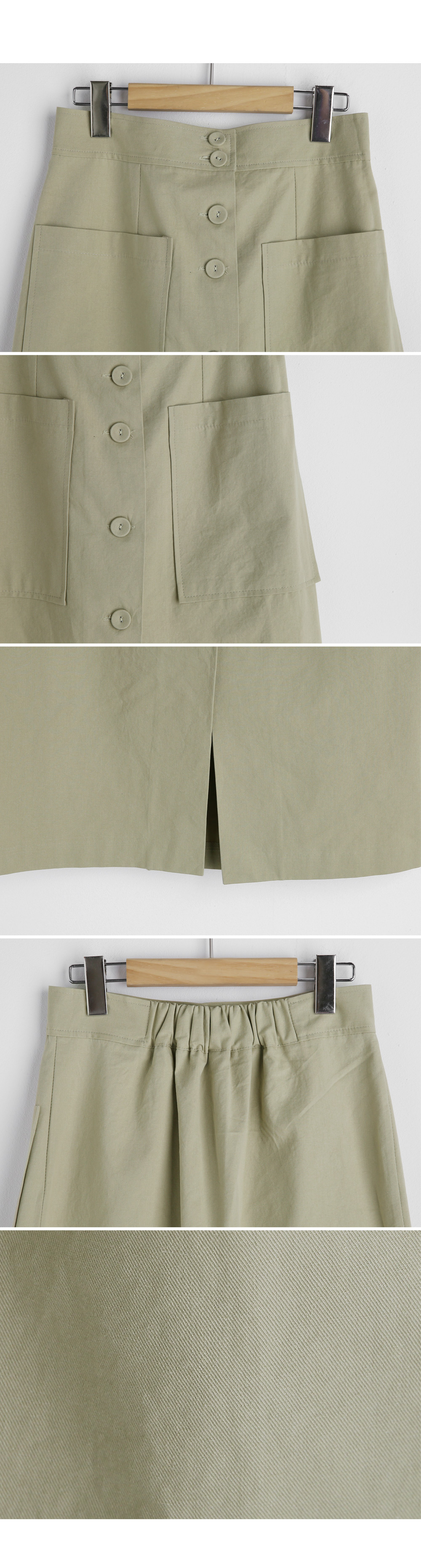 ボタンポケットスカート・全3色 | DHOLIC | 詳細画像9
