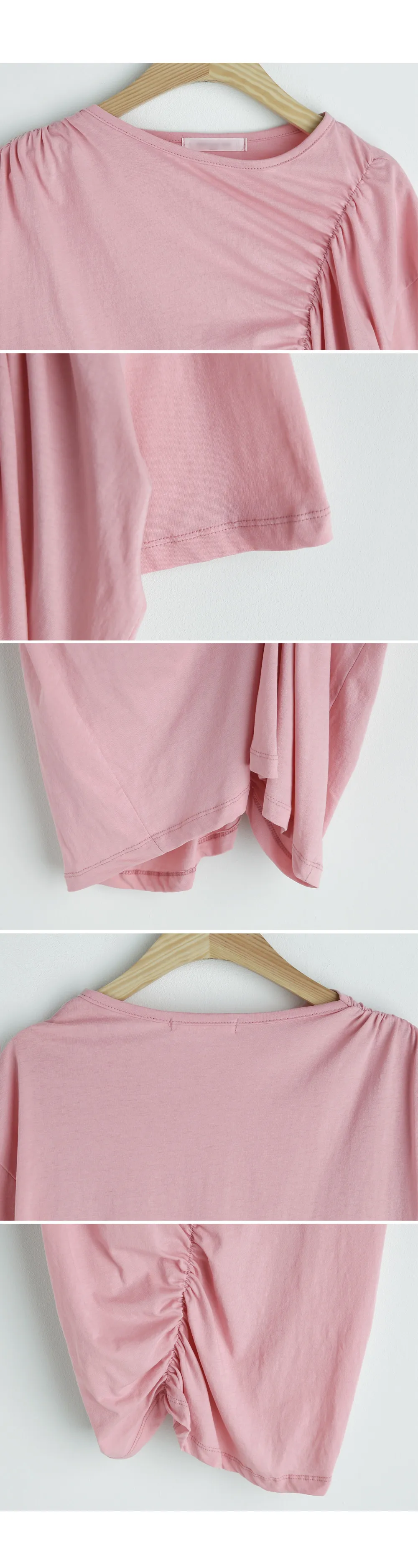 ギャザーTシャツ・全3色 | DHOLIC | 詳細画像15
