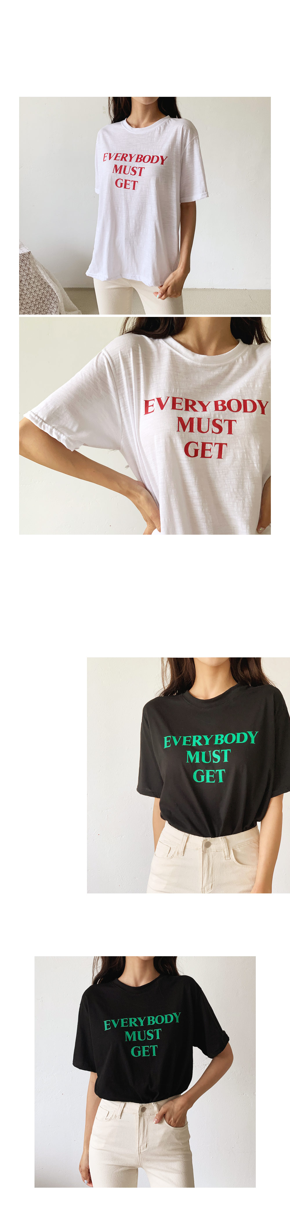 レタリングTシャツ・全4色 | DHOLIC | 詳細画像7