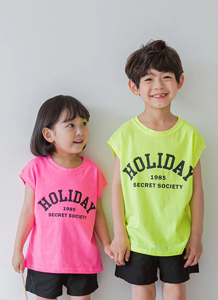 HOLIDAYネオンTシャツ | 詳細画像1