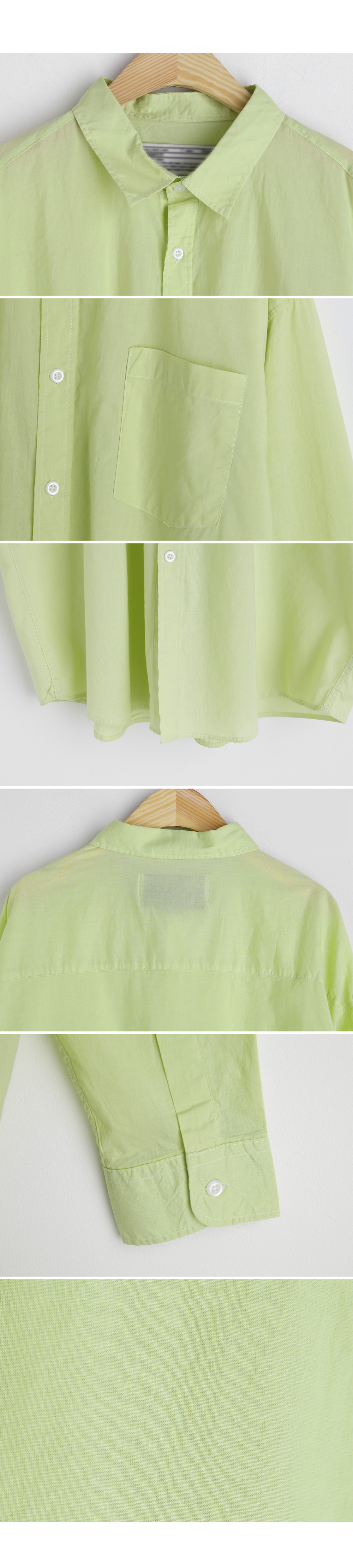 オーバーサイズポケットシャツ・全4色 | DHOLIC | 詳細画像12