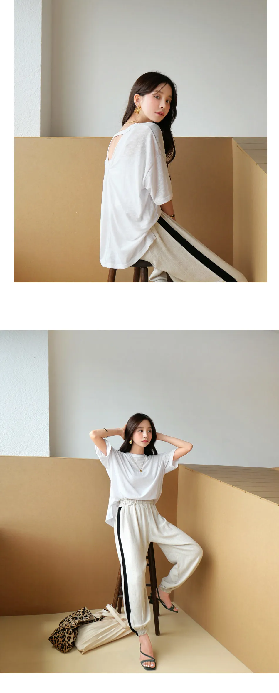 2WAYツイストTシャツ・全4色 | DHOLIC | 詳細画像4
