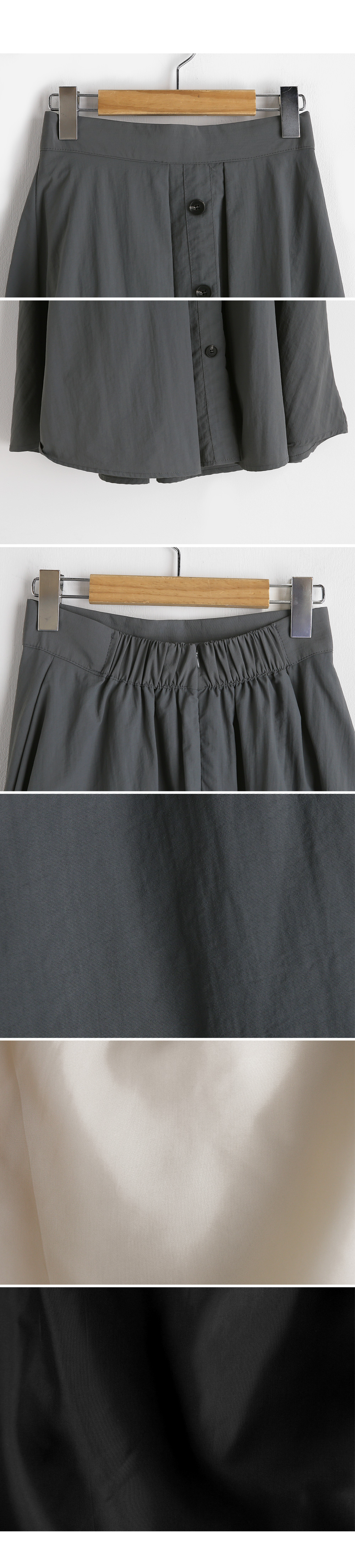 Aラインボタンスカート・全3色 | DHOLIC PLUS | 詳細画像16