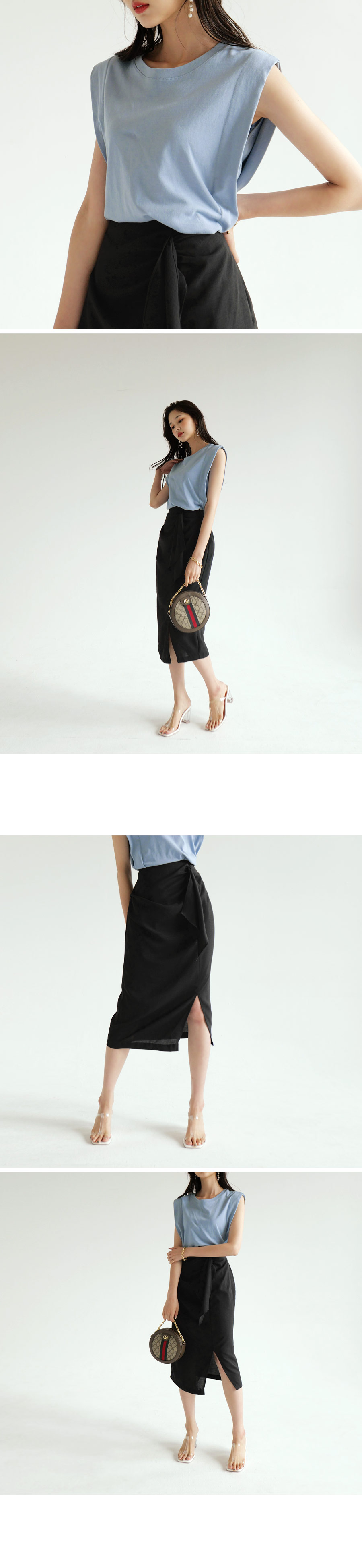 ツイストリボンスカート・全2色 | DHOLIC | 詳細画像10