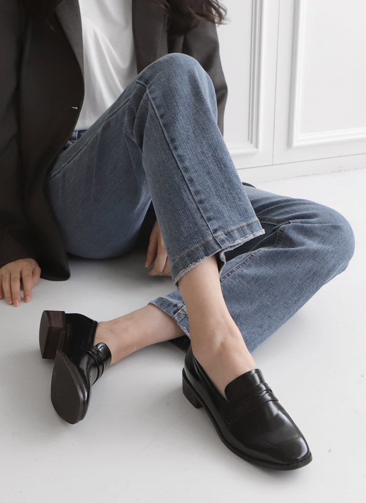 Mackley リアルウッドヒール ペニーローファー 3 5cm レディースファッション通販 Dholicディーホリック ファストファッション 水着 ワンピース