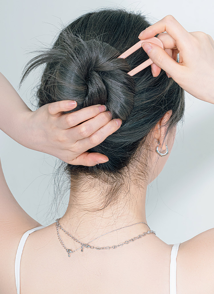 アクリルカラフルヘアスティック | レディースファッション通販 - DHOLIC