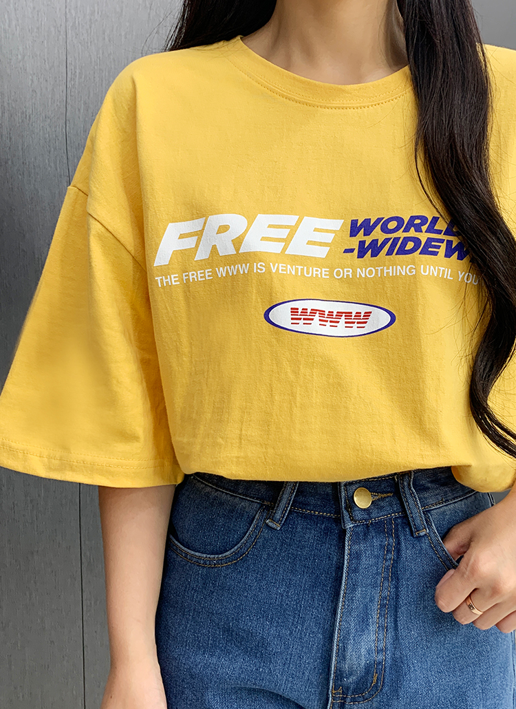FREEロゴTシャツ | bullang girls | 詳細画像1