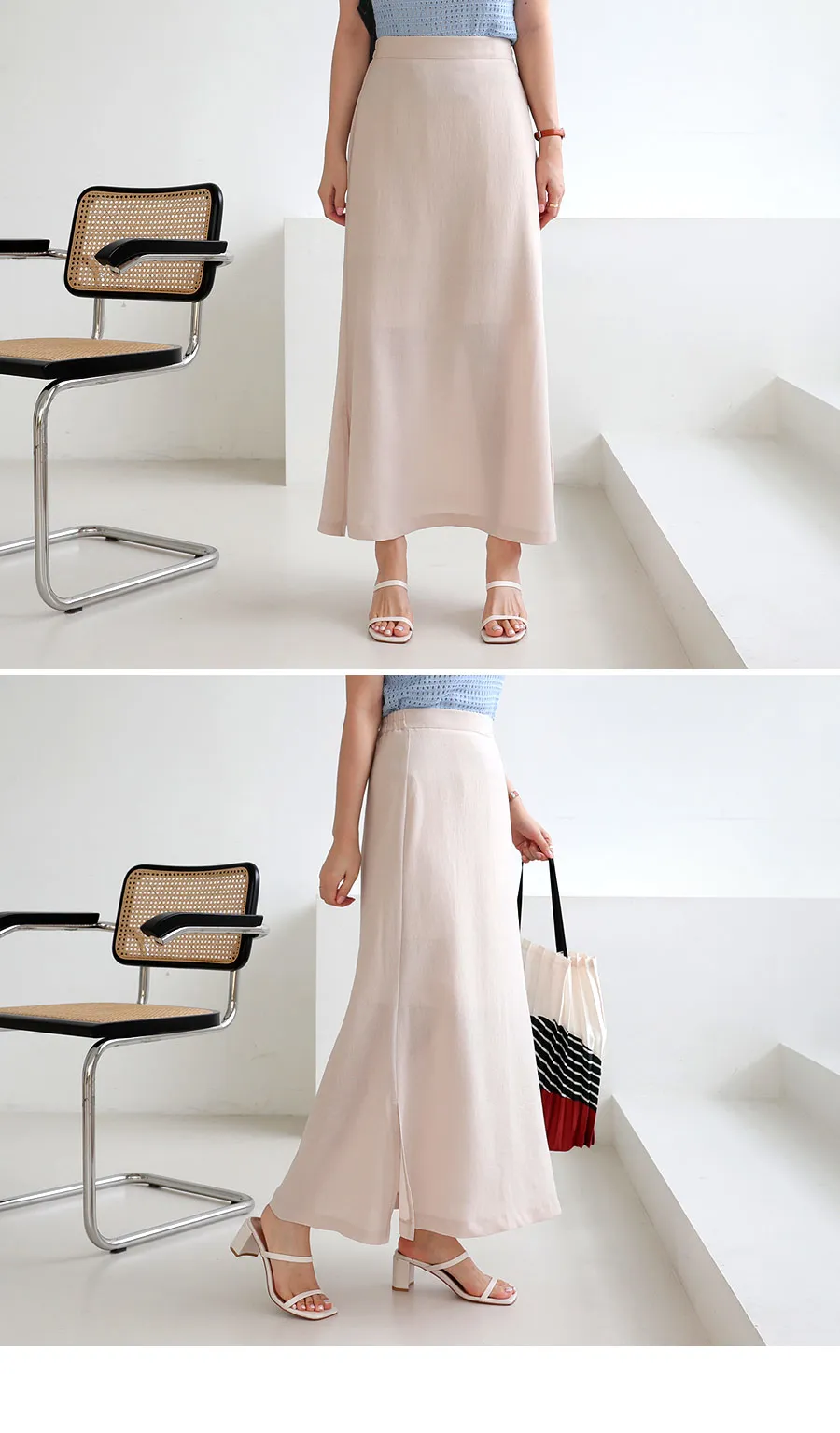 スリットAラインスカート・全2色 | DHOLIC PLUS | 詳細画像2