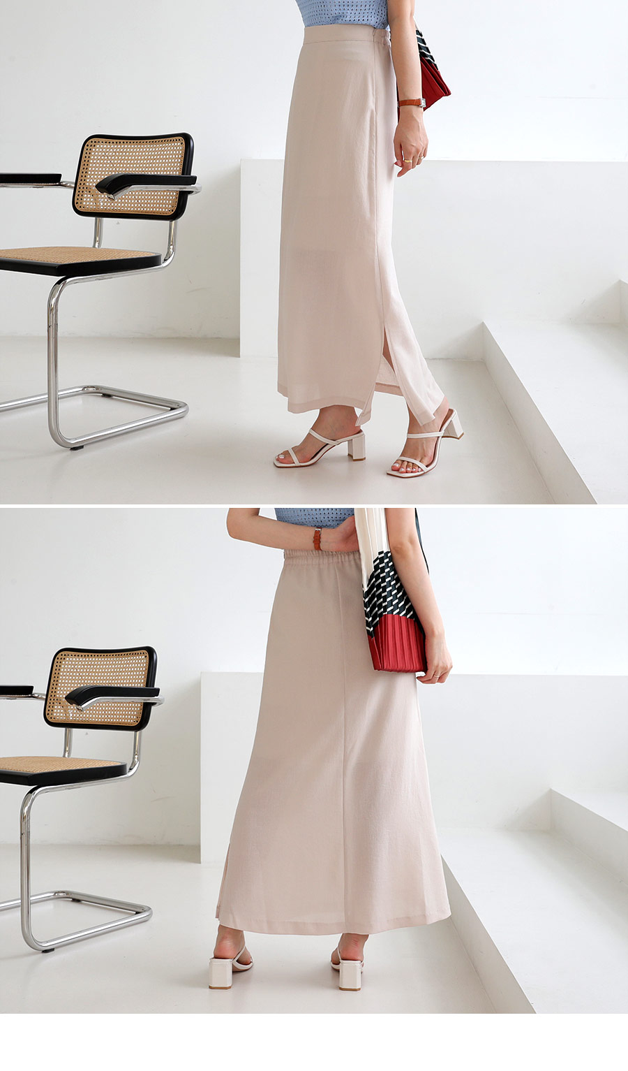 スリットAラインスカート・全2色 | DHOLIC PLUS | 詳細画像8