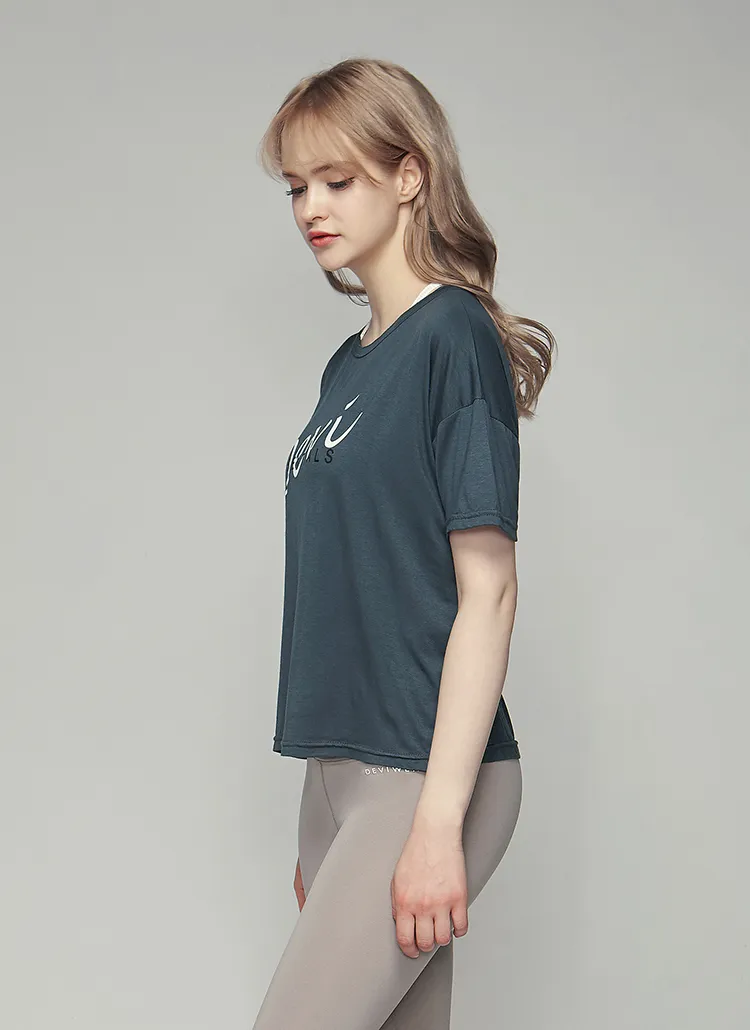 Devi半袖Tシャツ(アッシュグレー) | DEVIWEAR | 詳細画像3