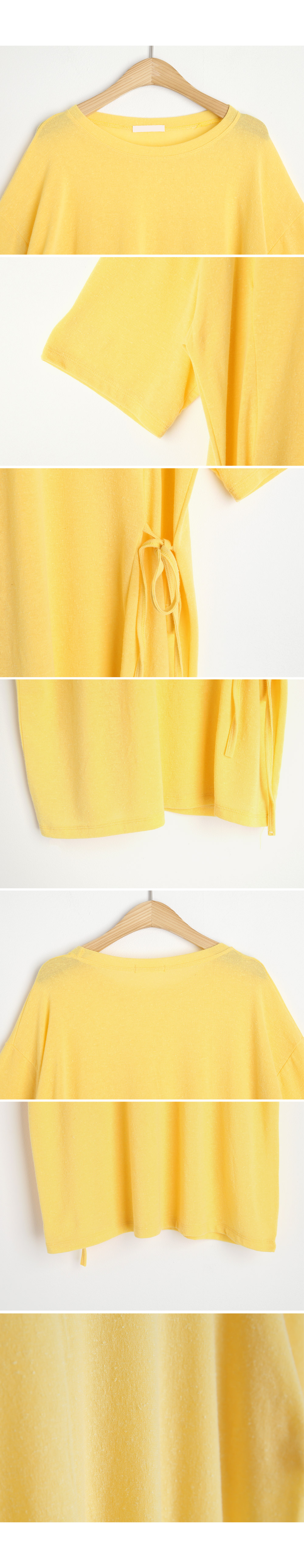 サイドリボンルーズTシャツ・全3色 | DHOLIC PLUS | 詳細画像13