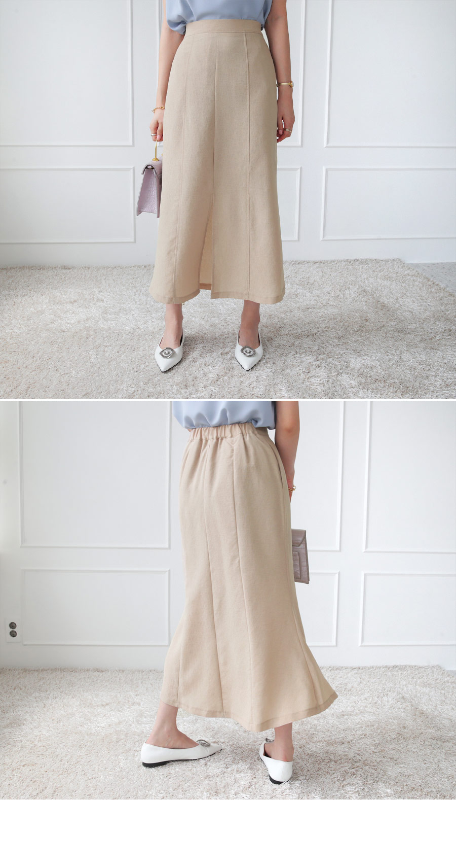 スリットマーメイドスカート・全2色 | DHOLIC PLUS | 詳細画像2