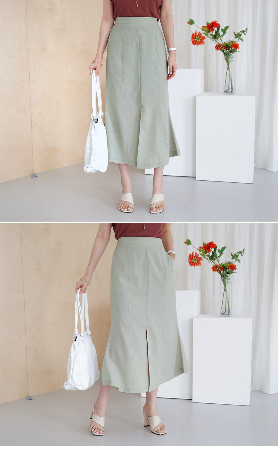 スリットマーメイドスカート・全2色 | DHOLIC PLUS | 詳細画像8
