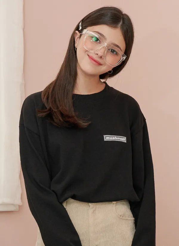 スクエアロゴTシャツ | muahmuah | 詳細画像2