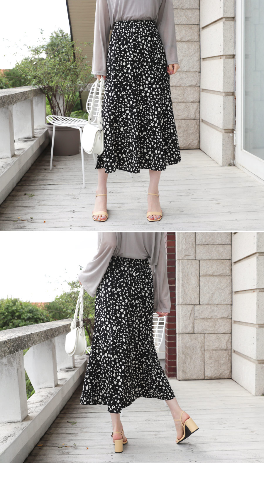 レオパードスカート・全2色 | DHOLIC PLUS | 詳細画像2