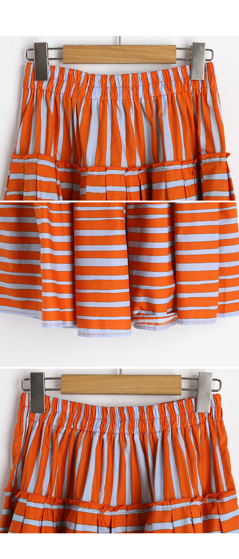 ストライプボーダースカート・全2色 | DHOLIC PLUS | 詳細画像18