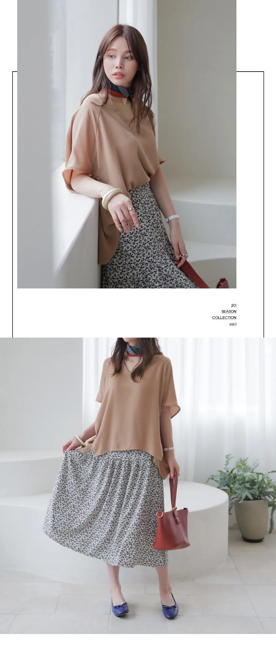 フローラルギャザースカート・全2色 | DHOLIC PLUS | 詳細画像10