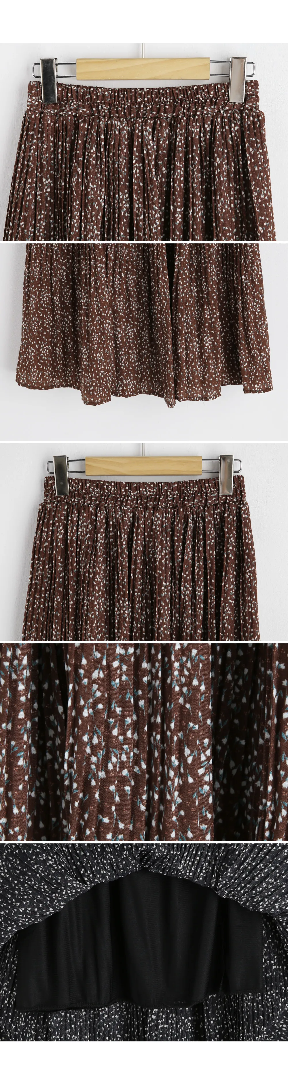 フローラルプリーツスカート・全2色 | DHOLIC | 詳細画像15