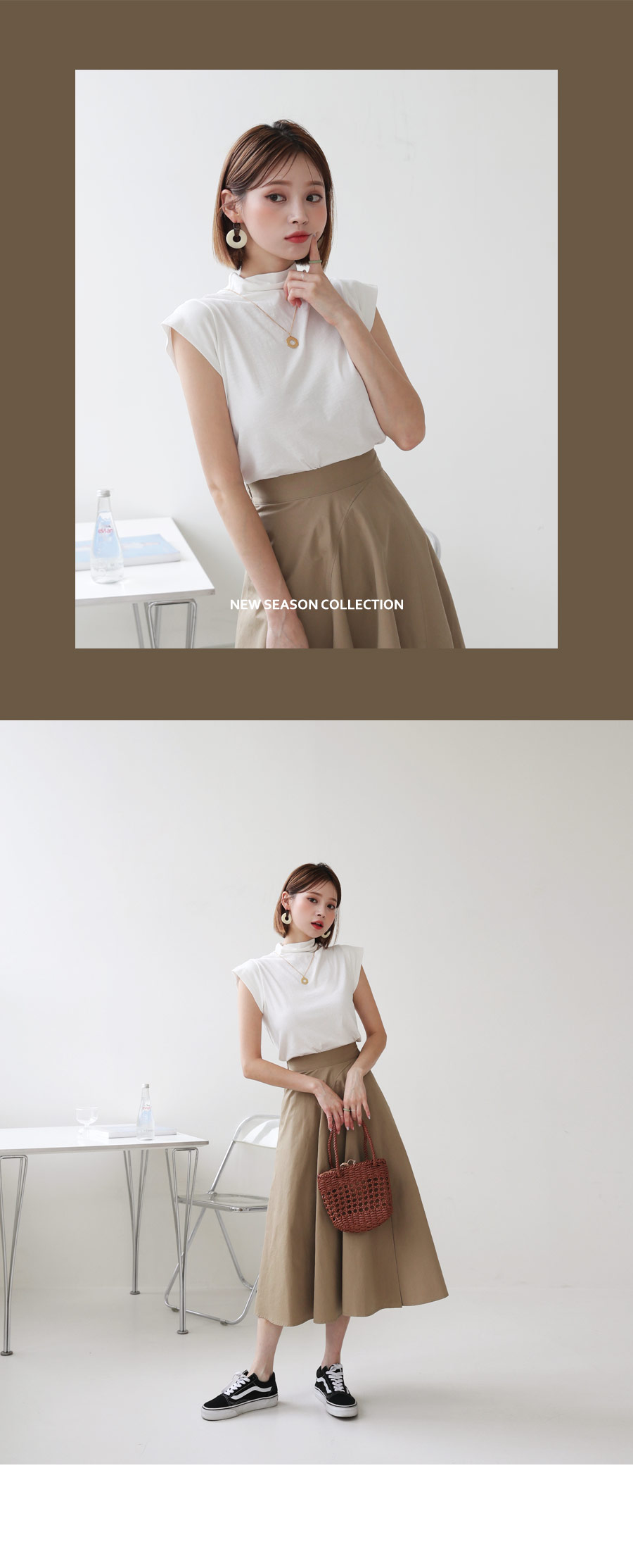 フレアスリットスカート・全4色 | DHOLIC | 詳細画像7