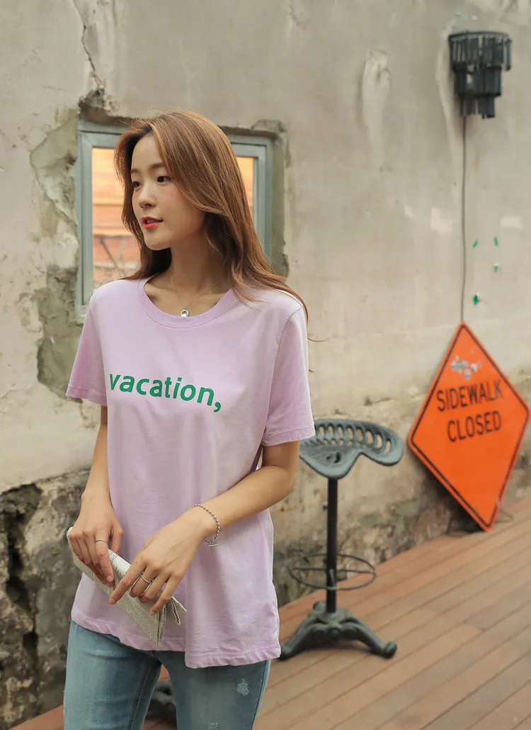 vacation半袖Tシャツ | roompacker | 詳細画像1