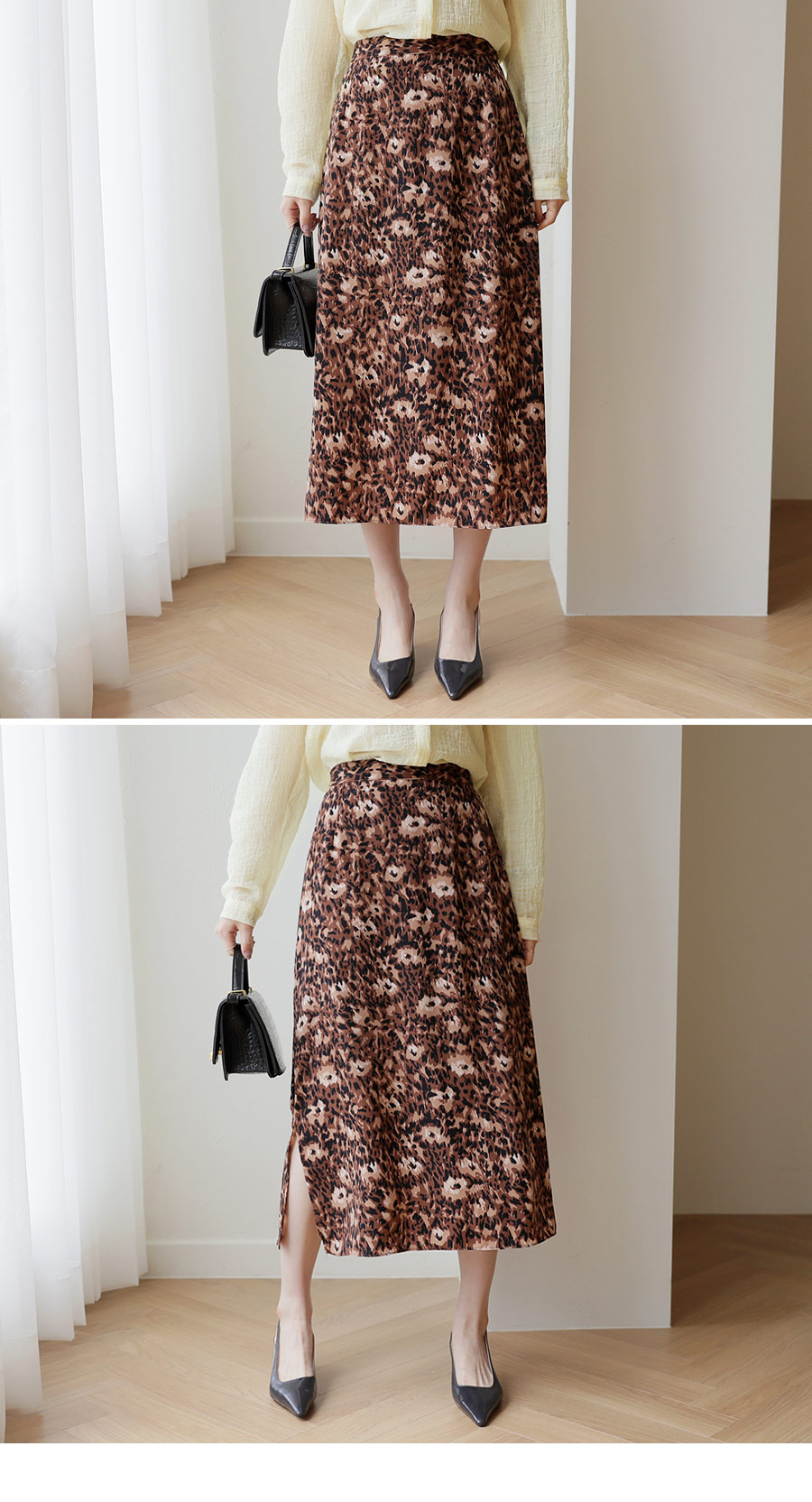 レオパードスリットスカート・全3色 | DHOLIC PLUS | 詳細画像8