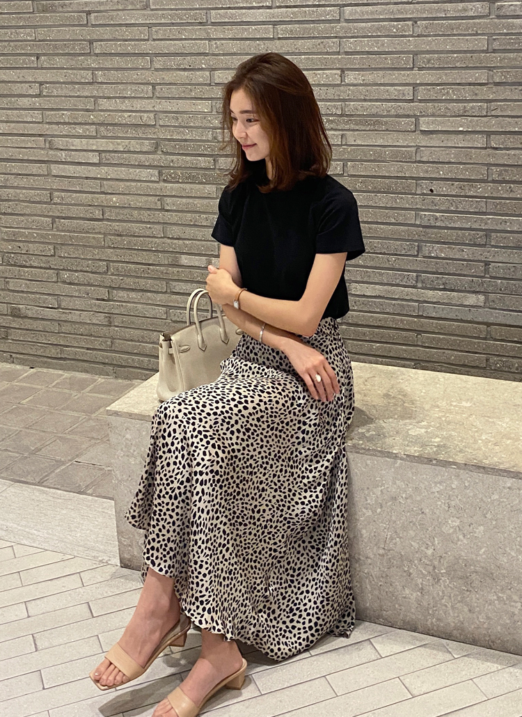 専用！レオパードロングフレアスカート ロングフレアレオパードスカート | レディースファッション通販