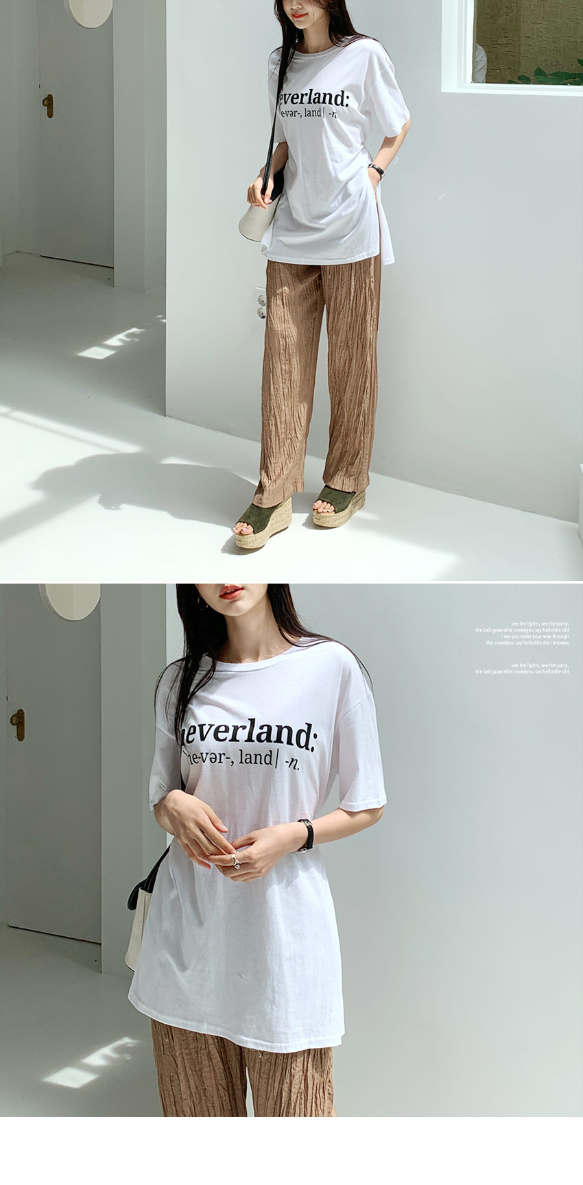 neverland:リボンTシャツ・全2色 | DHOLIC | 詳細画像6