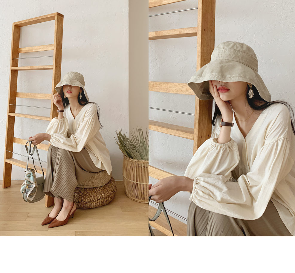 ストリング付フレアハット・全2色 | DHOLIC | 詳細画像7