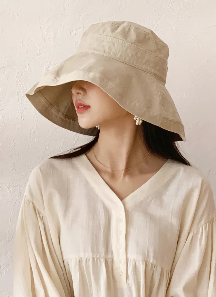 ストリング付フレアハット・全2色 | DHOLIC | 詳細画像1