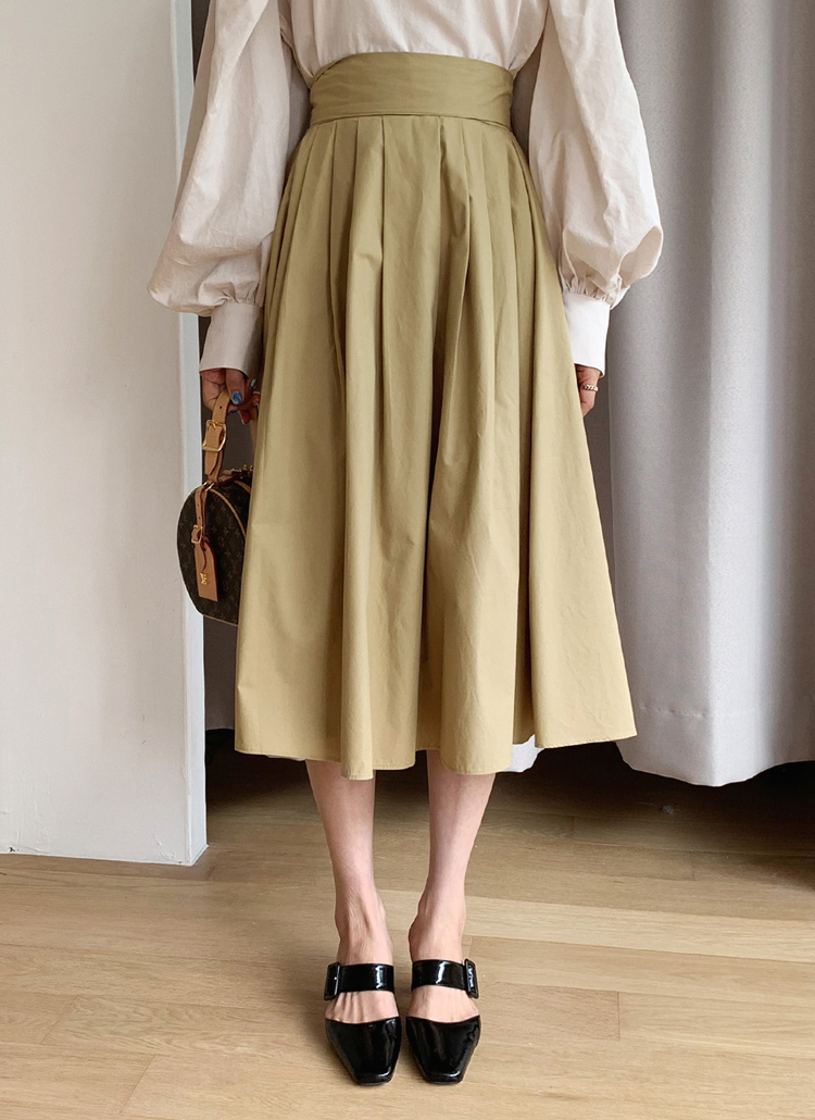 フレアリボンスカート・全2色 | DHOLIC | 詳細画像1