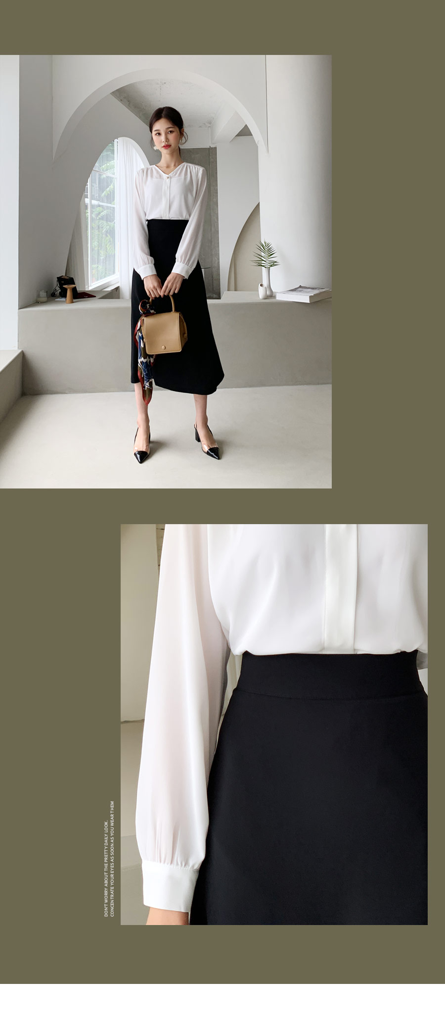 ロングAラインスカート・全3色 | DHOLIC | 詳細画像10
