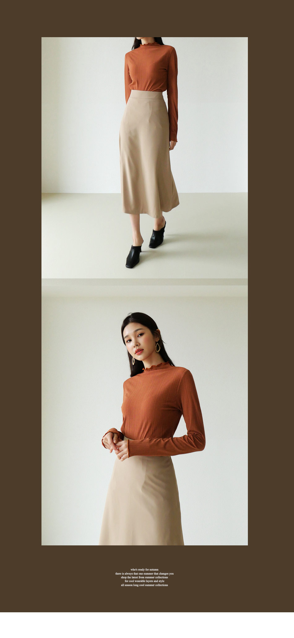 ロングAラインスカート・全3色 | DHOLIC | 詳細画像12