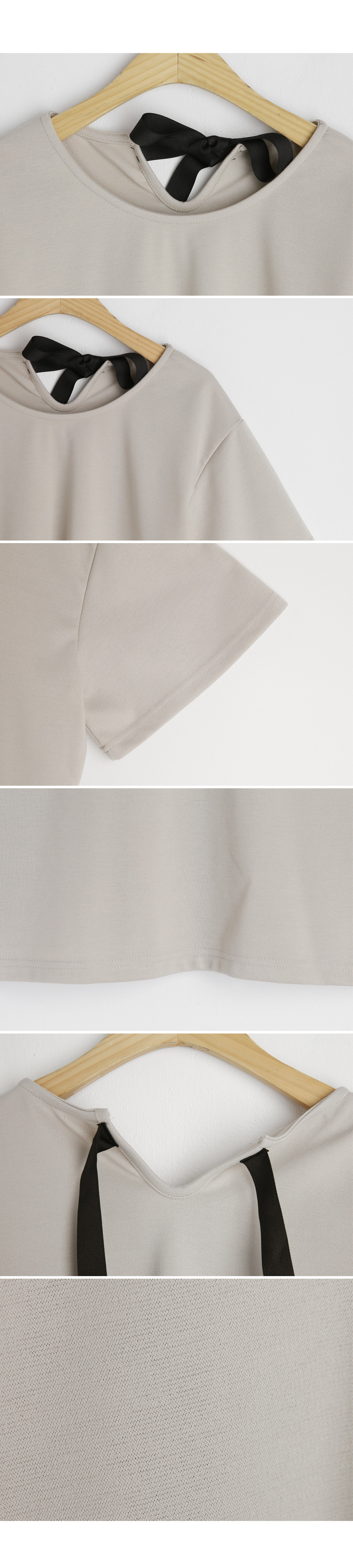 バックリボンTシャツ・全3色 | DHOLIC | 詳細画像15