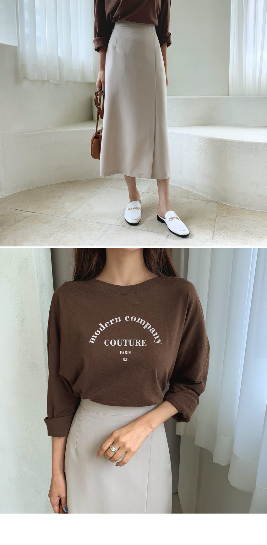 レタリングロングスリーブTシャツ・全3色 | DHOLIC | 詳細画像11
